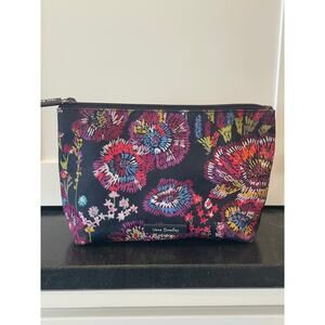 Vera Bradley make up toiletry bag wipeable floral